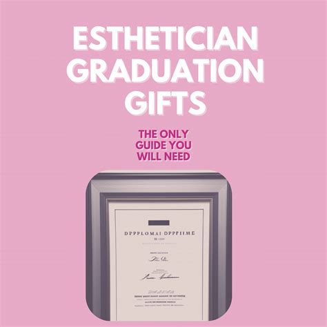 esthetician graduation gift|More.